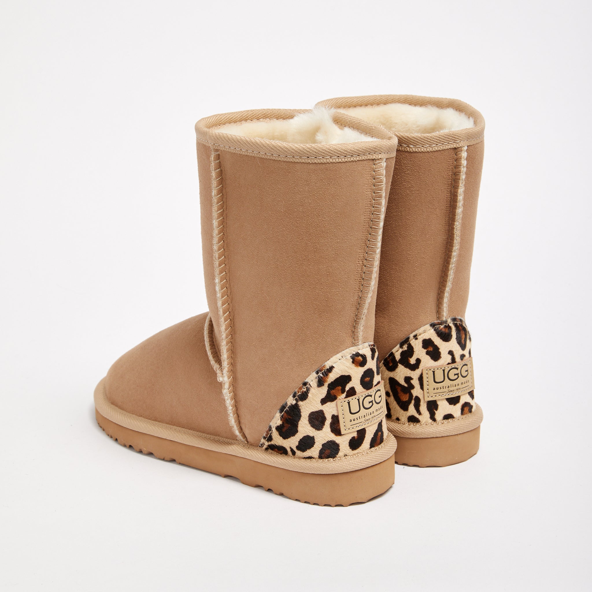Leopard print ugg trainers clearance