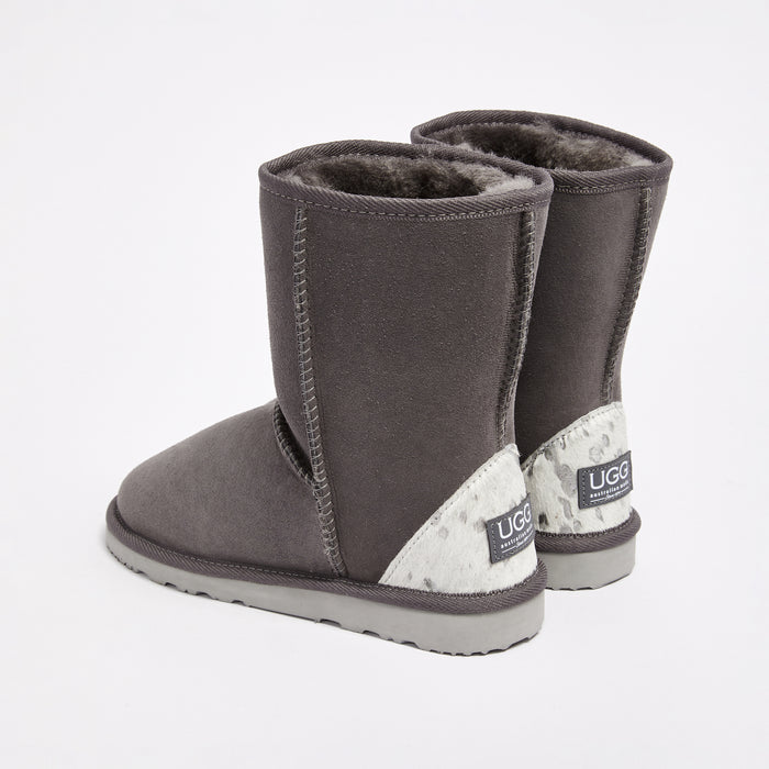 Women&#39;s Classic Mid Silver Calf