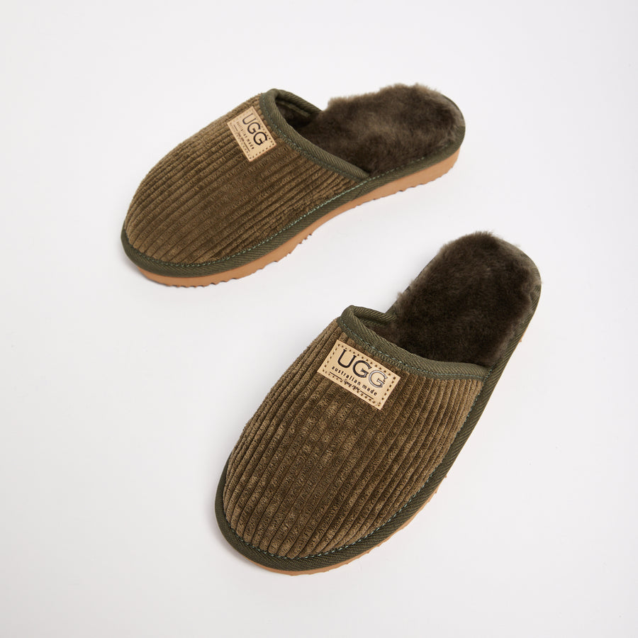 Men's Corduroy Classic Slippers