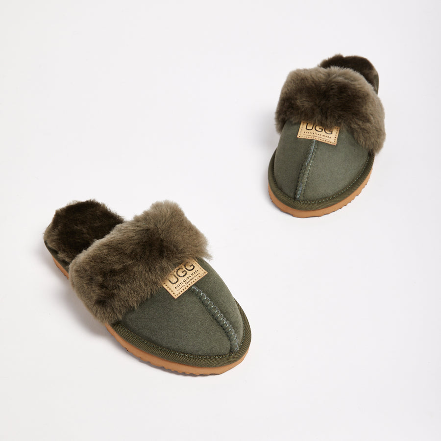 Green ugg slippers top