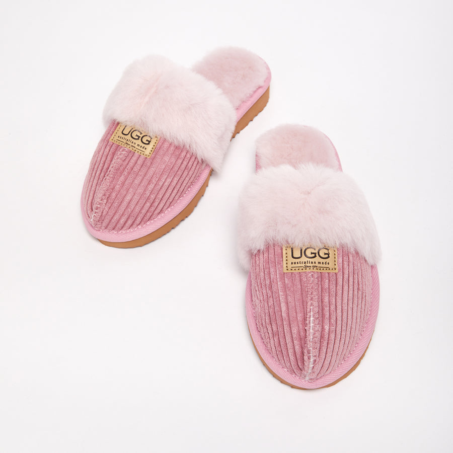 Women's Corduroy Designer Slippers