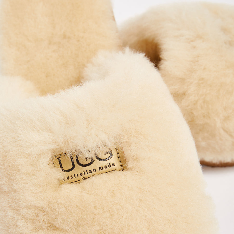 Classic Slipper Fluffy Women s Genuine Australian made sheepskin