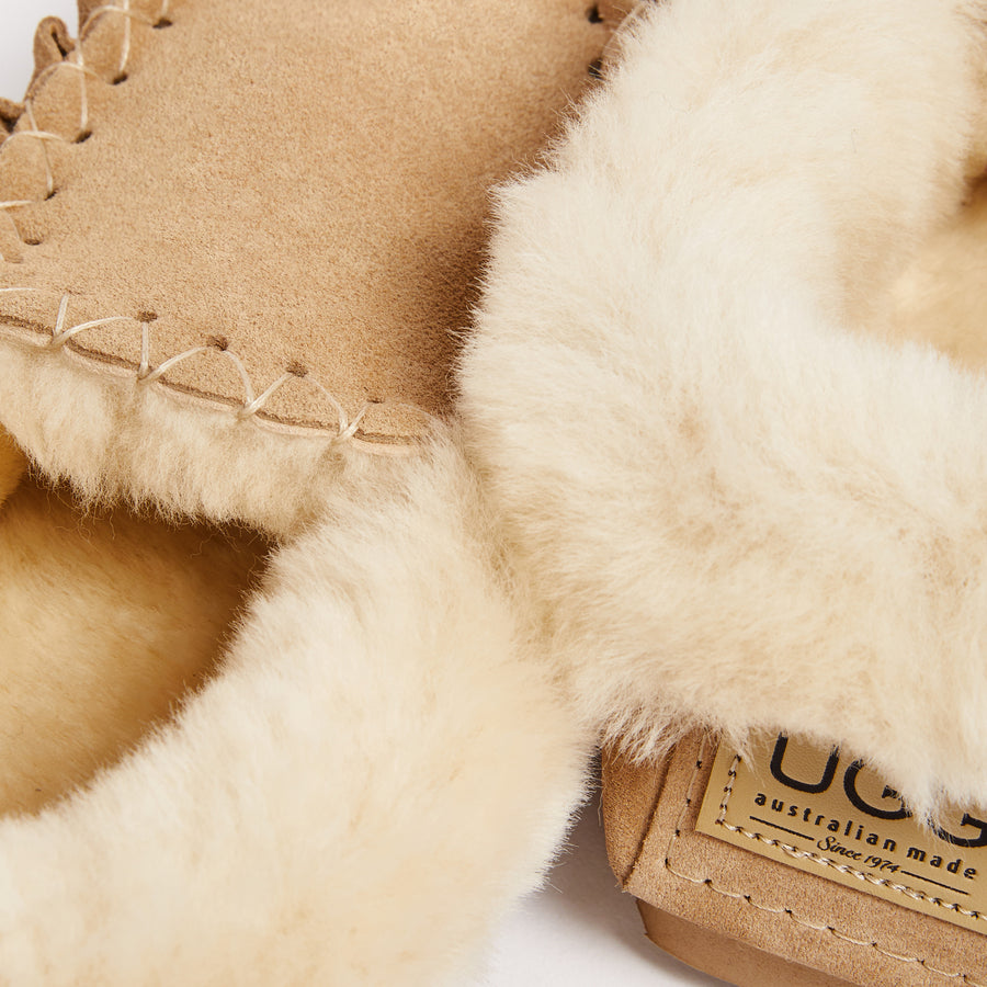 Ugg sales fur moccasins