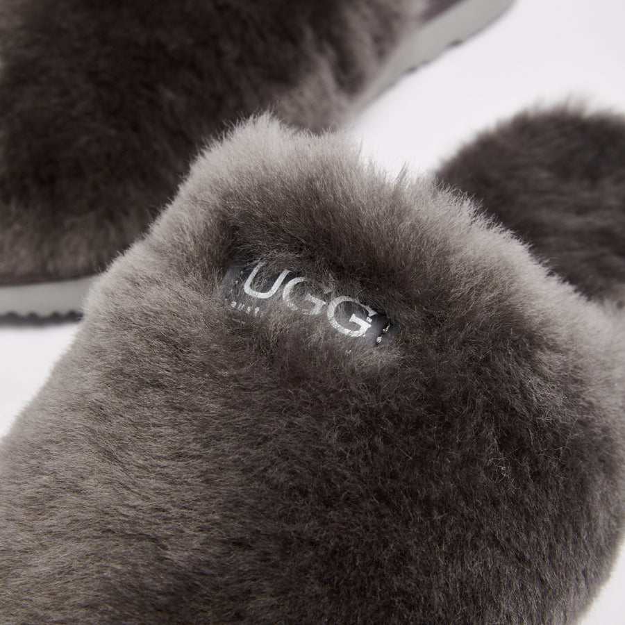 Classic Slipper Fluffy Women s Genuine Australian made sheepskin