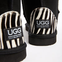 Zebra print ugg boots 2025