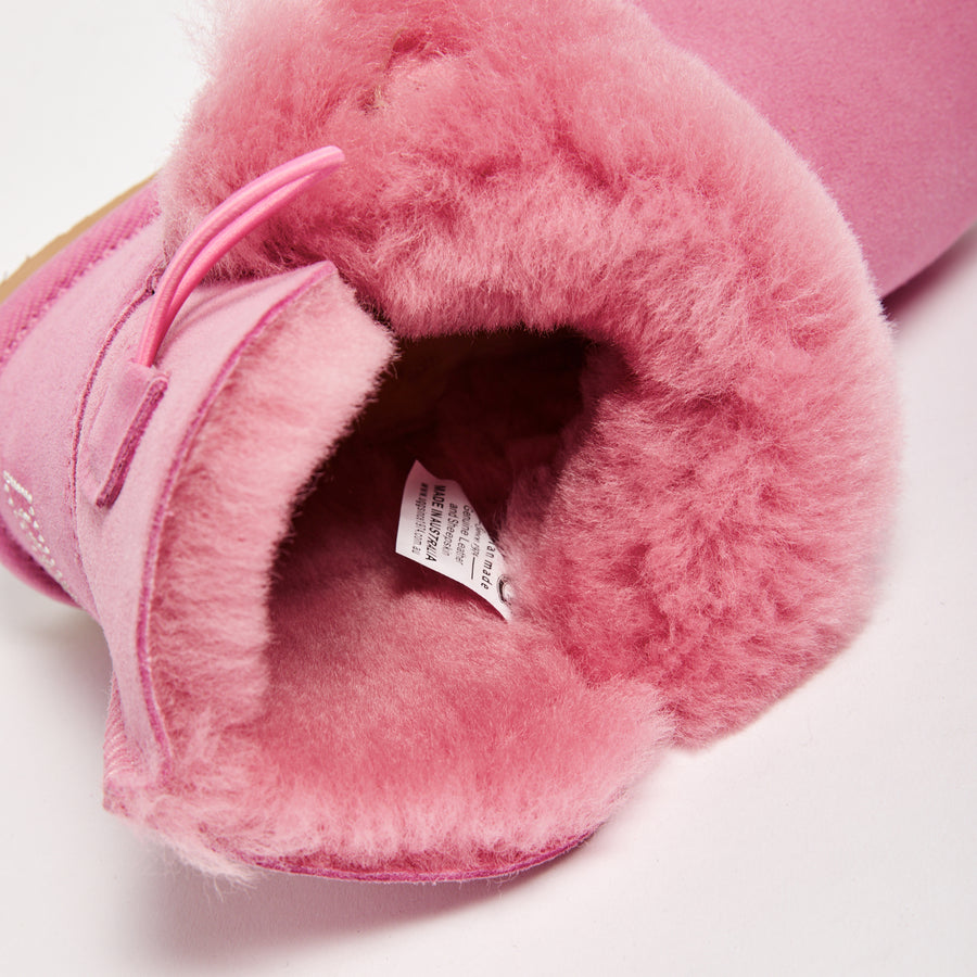 Fluffy pink ugg boots store