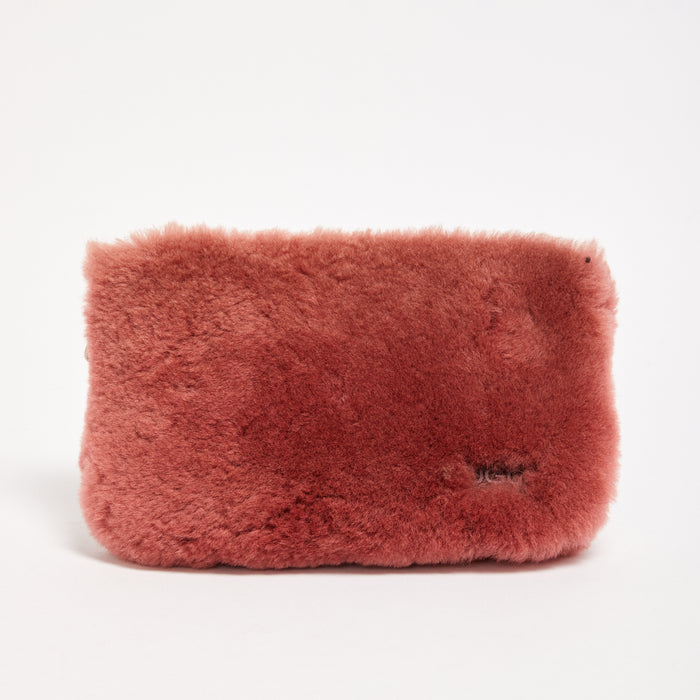 Sheepskin Clutch
