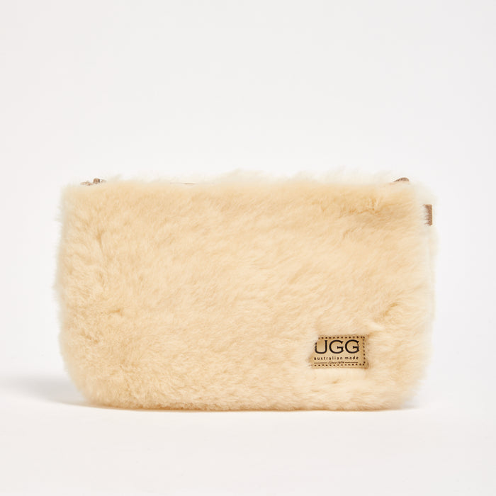 Sheepskin Clutch