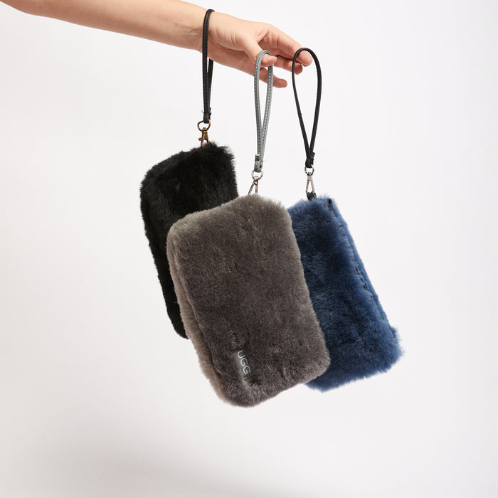 Sheepskin Clutch