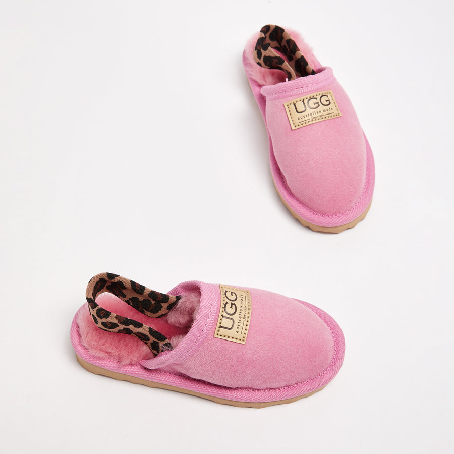 Pink and blue ugg slippers sales