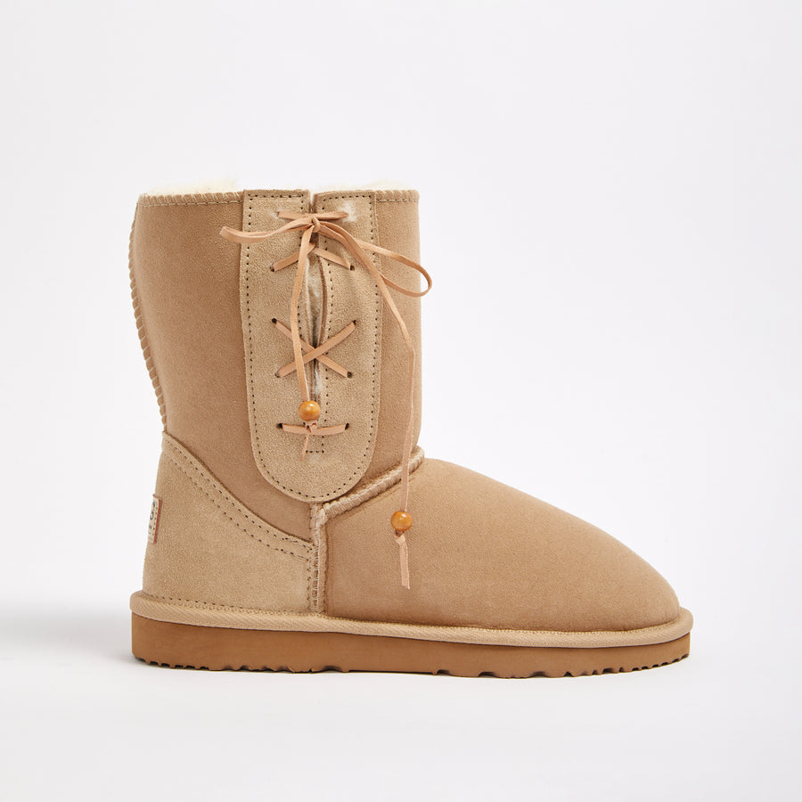 Short lace up uggs hotsell