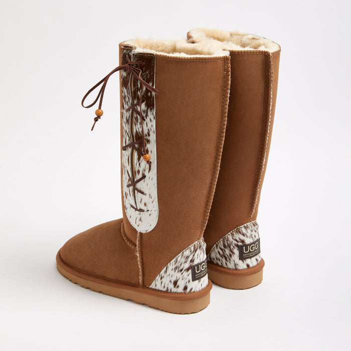 Men&#39;s Lace Up Tall Calf