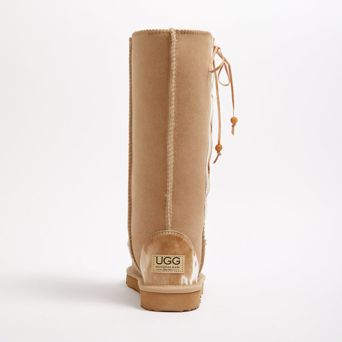 Women&#39;s Lace Up Calf Tall
