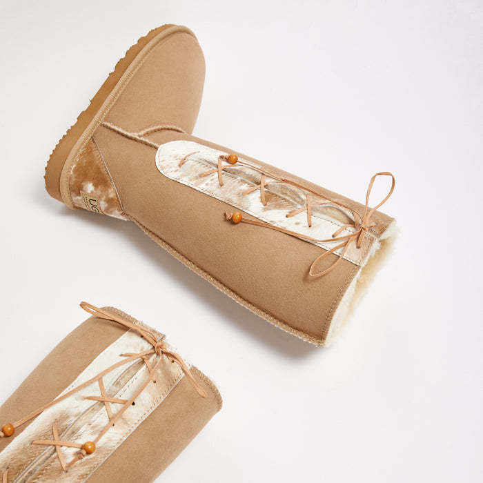 Men&#39;s Lace Up Tall Calf