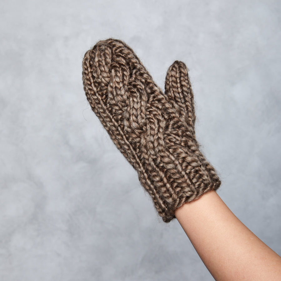 Wool Knitted Mittens