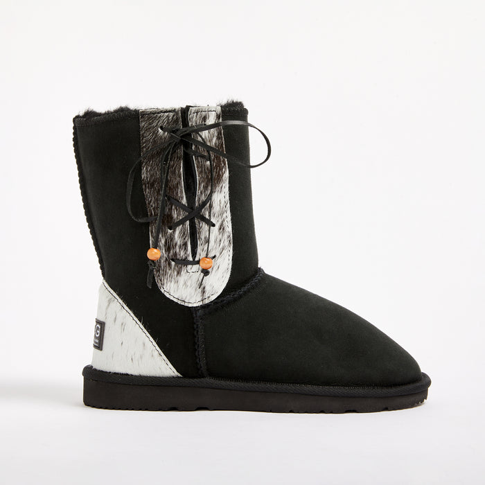 Women&#39;s Lace Up Mid Calf