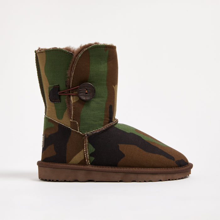 Men&#39;s Camo Button Mid