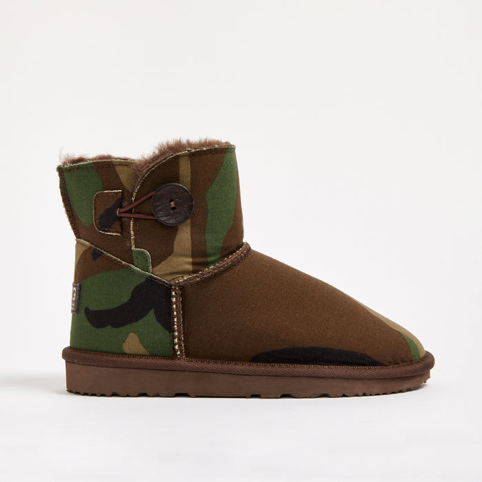 Men&#39;s Camo Button Mini
