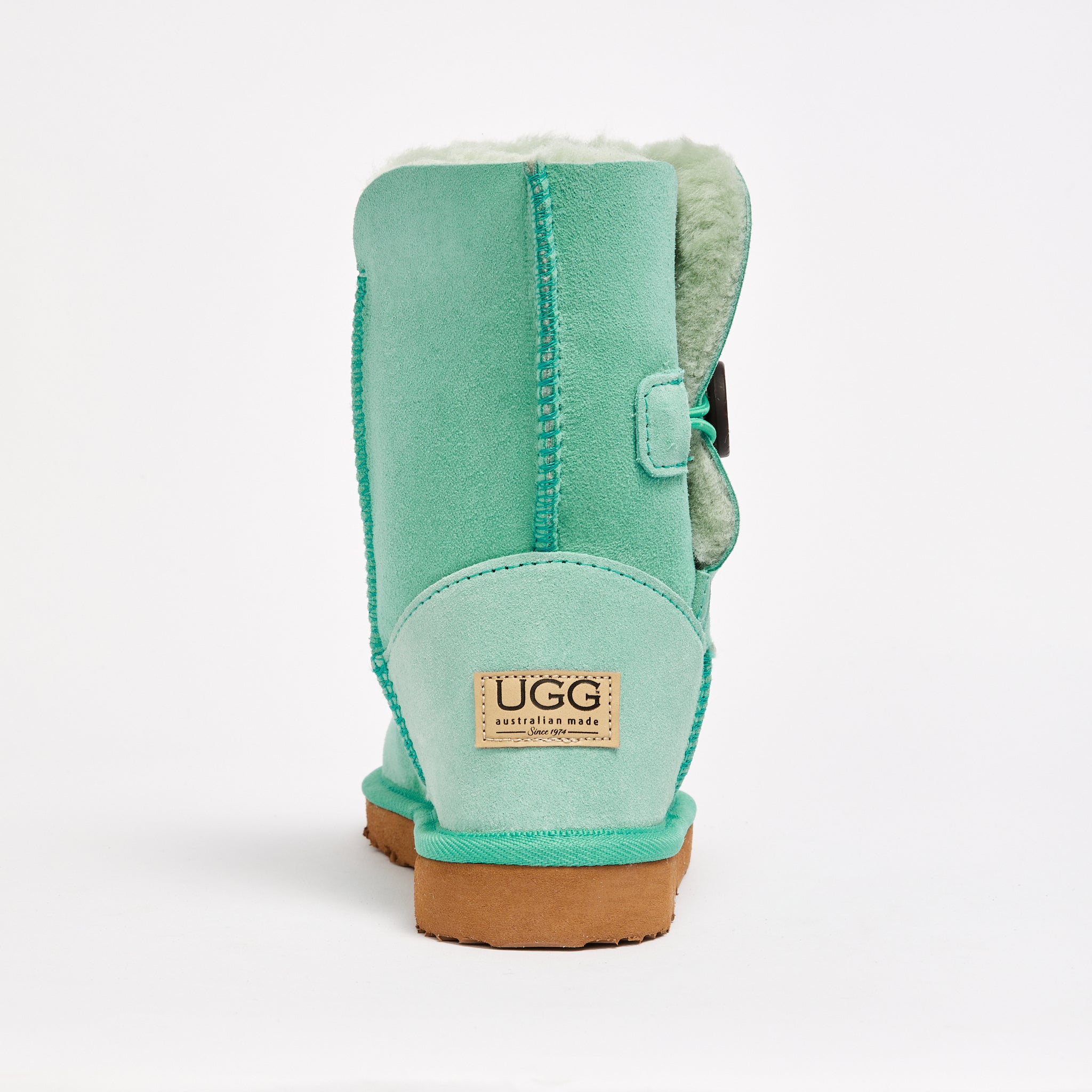 Burleigh Button Mid Colours women s genuine Australian made sheepskin UGG boots UGG Since 1974