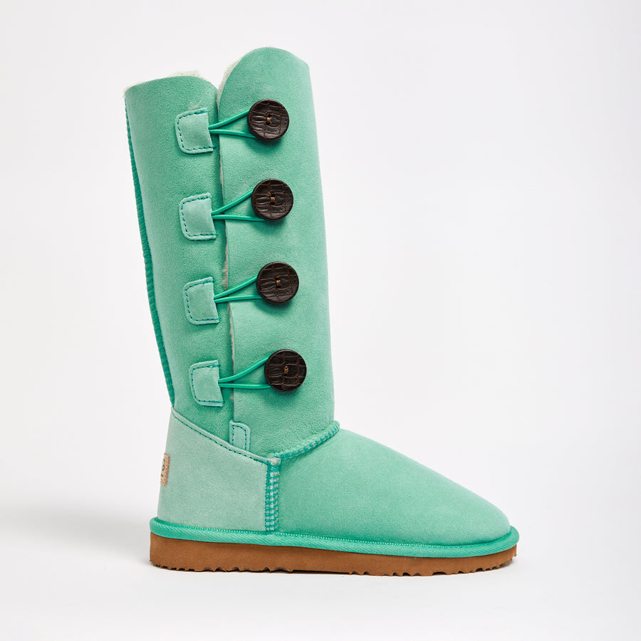 Burleigh Button Quad Women s Genuine Australian made sheepskin UGG
