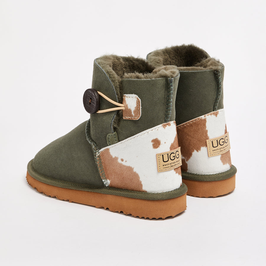 Women's Burleigh Button Mini Calf