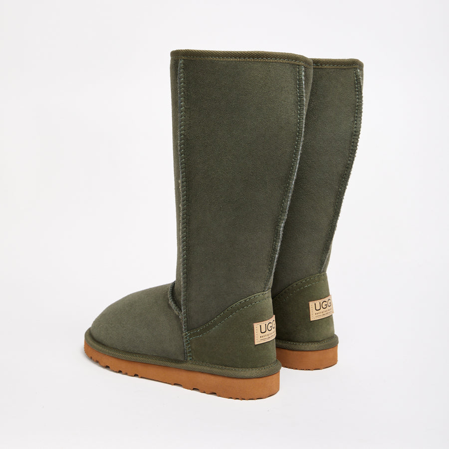Mens tall deals sheepskin boots
