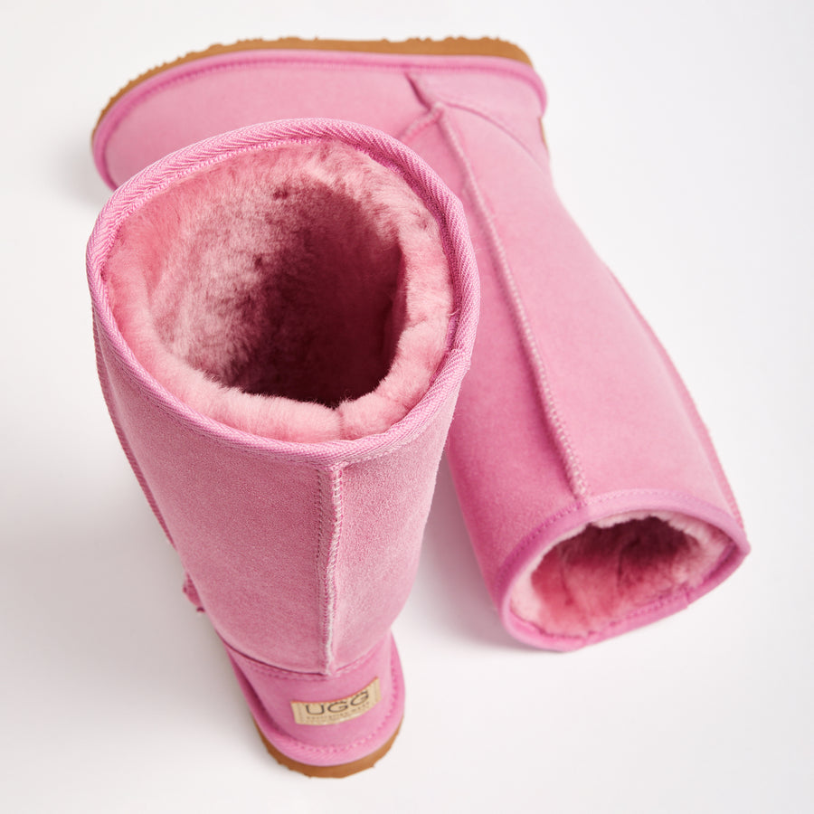Classic tall pink ugg boots sales