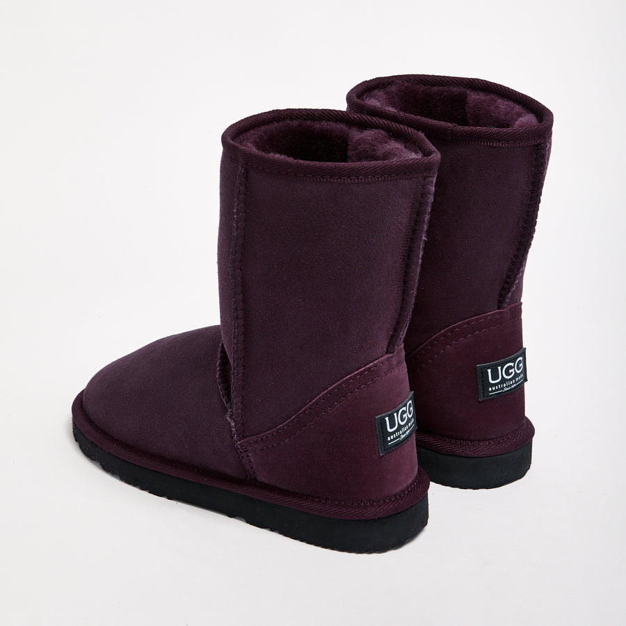 Burgundy ugg boots hot sale