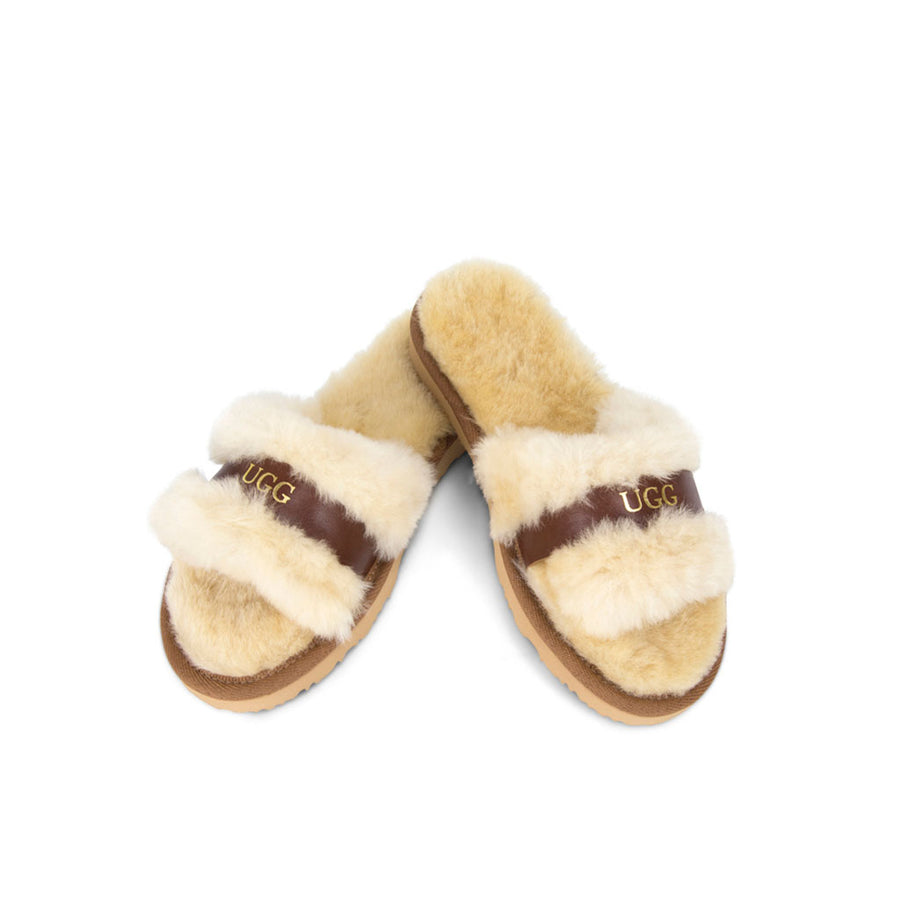 Women's Darling Slides Natural